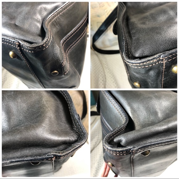 Fossil Vintage Large Leather Tote - Picture 4 of 7